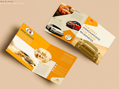 Corporate Bi Fold Brochure  Design