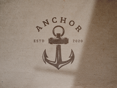 Anchor Logo Template | FREEBIES! anchor logo freebies icon logo logo design logo template logo vector logos marine logo nautical logo retro logo sailor logo vintage logo