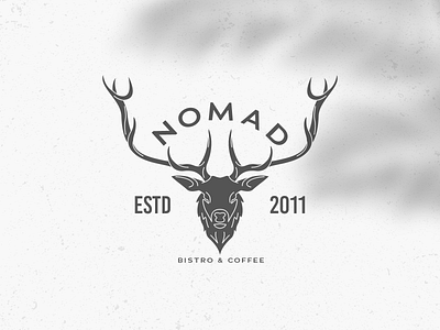 Retro Nomad Bistro & Coffee Logo Badge