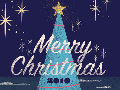 Christmas Cheer christmas house font snow star tree