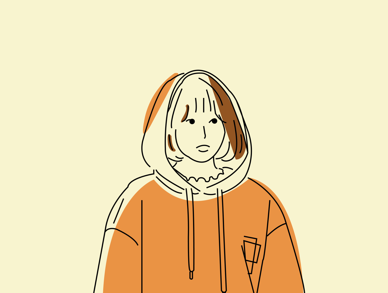 Illustration female by Todia AndraDita on Dribbble