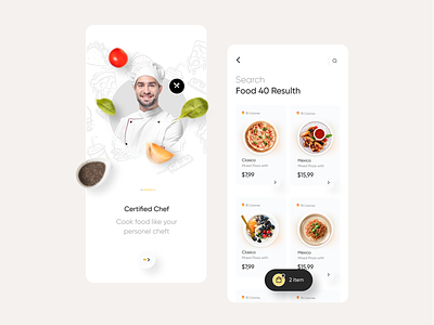 Fode - Food Delivery App aplication app chef design food food delivery app mobile app mobile design pizza product design resulth serach resulth ui ux uxdesign yellow