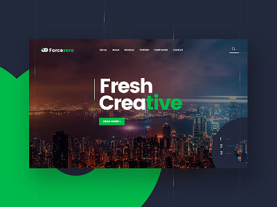 Force Zero- Tehemeforest creative design theme ui uidesign ux uxdesign webdesign