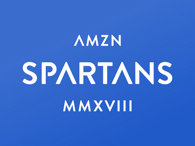 Spartans Typesetting custom type team spirit type typography