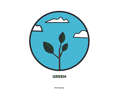 Green graphics green greens illustration