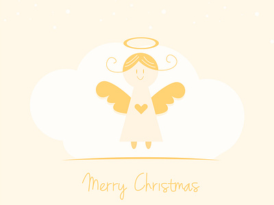 angel christmas new year