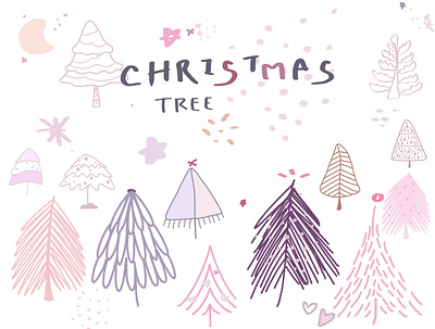 Christmas Tree V1 app art branding design graphicdesign illustration logo minimal typography vector