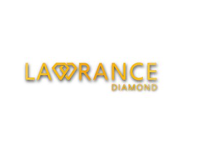lawrance diaomond logo clean clever clever logo design flat logo minimal typography