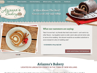 Arianna's Bakery Comp