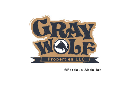 Wolf adobe illustrator design flat design game art graphics icon logo logo design