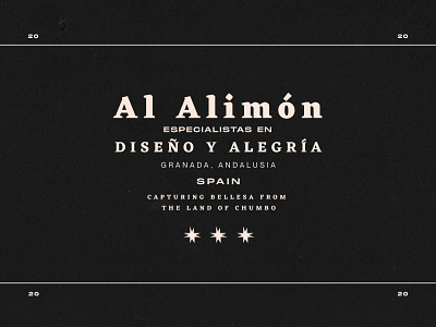 AL ALIMÓN composition design type design typeface typography vintage vintage badge