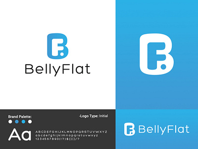 BF Letter Logo | BellyFlat Letter Logo