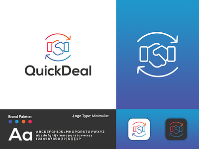 QuickDeal  Logo | Minimal Logo Design
