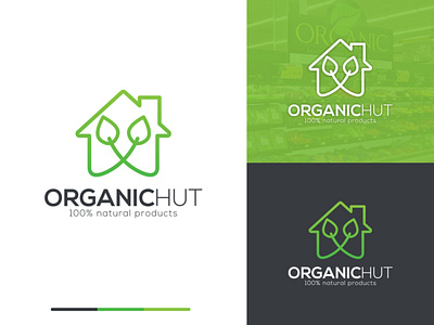 OrganicHut Logo - eCommerce Logo Design