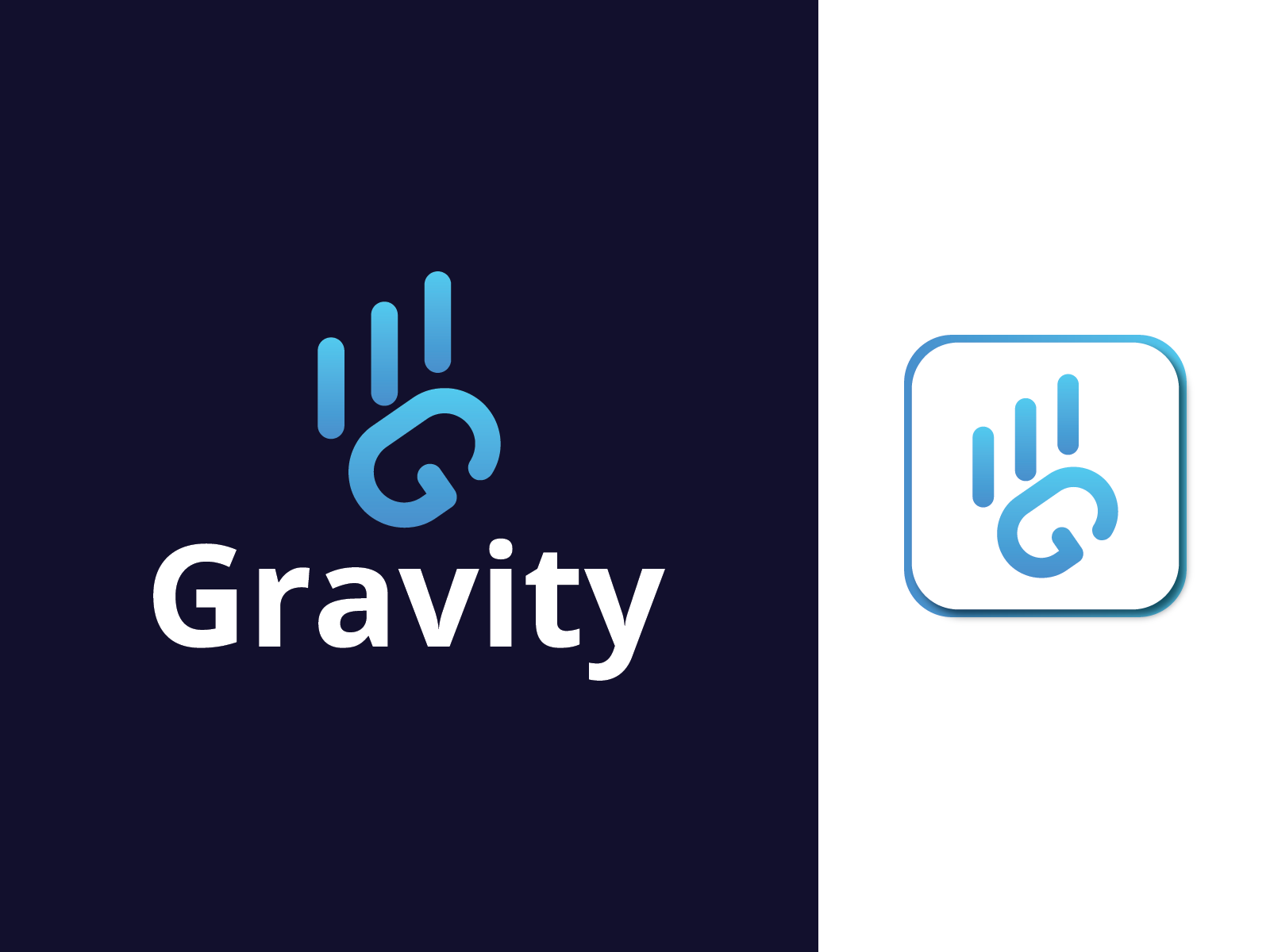 Gravity Logo Design By Nazmul Hossan Freelance Logo And Brand