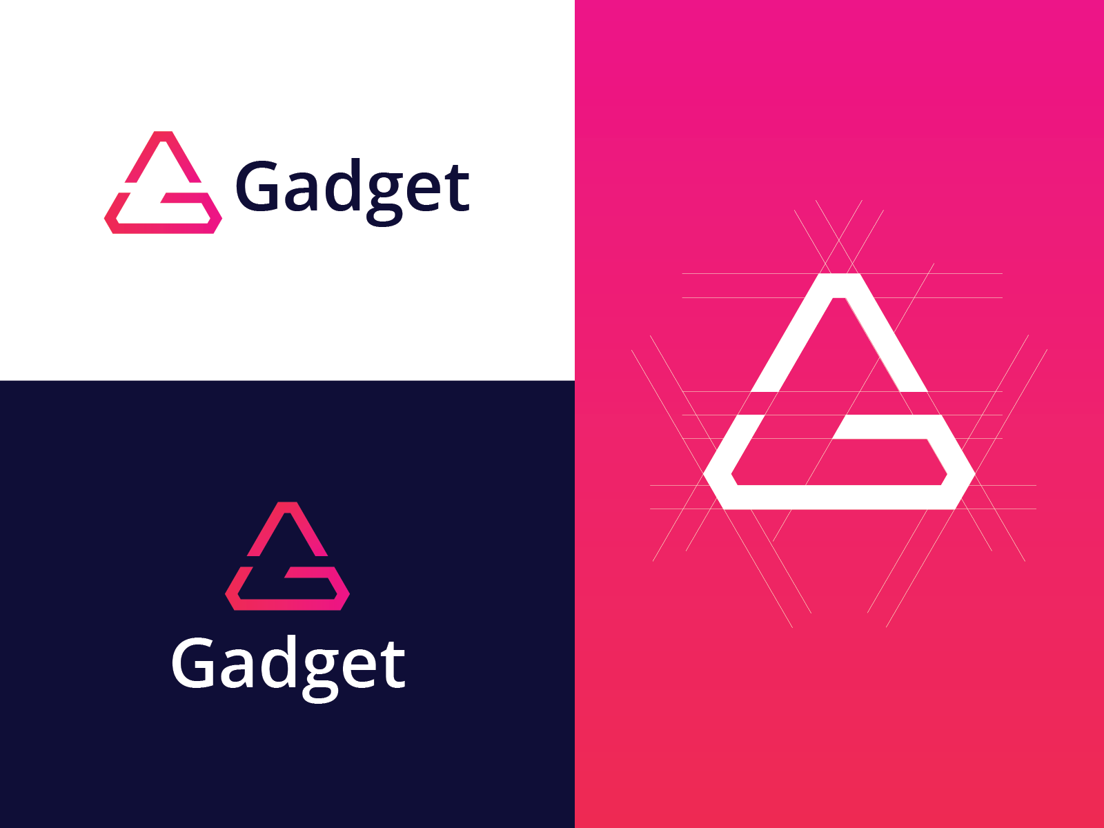 Pocket Gadget, Mobile phone Logo Design Inspiration Stock Vector | Adobe  Stock