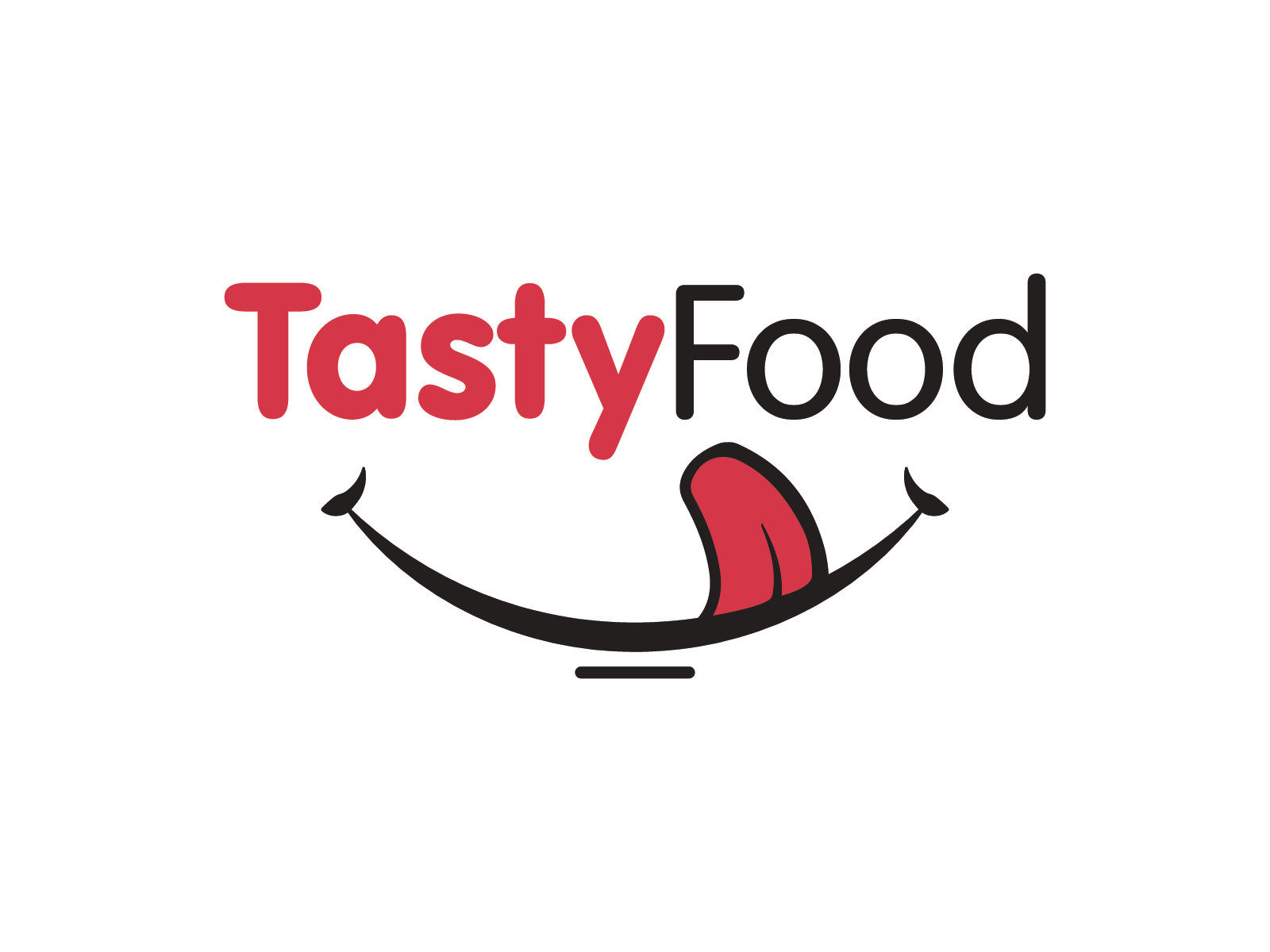 tasty food logo