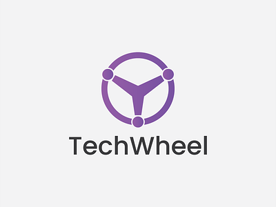 Tech Wheel Logo Design