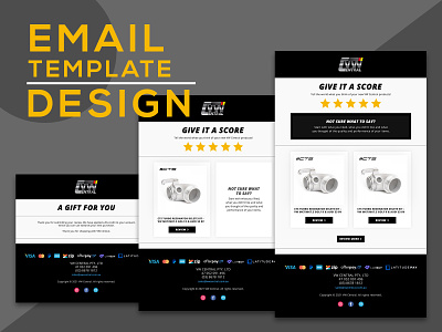Email Template Design email email campaign email design email marketing email template newsletter design newsletter graphics newsletter template templates ui web design