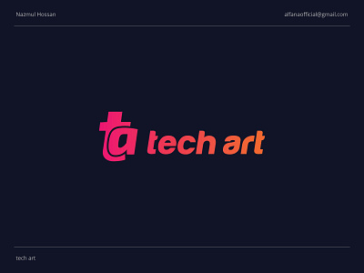 tech art - Logo Design a b c d e f g h i j k l m n app icon brand identity branding creative logo design creative logo designer gadget gradient it logo logo design logo identity logotype modern logo nazmulhossan26 network o p q r s t u v w x y z software tech technology