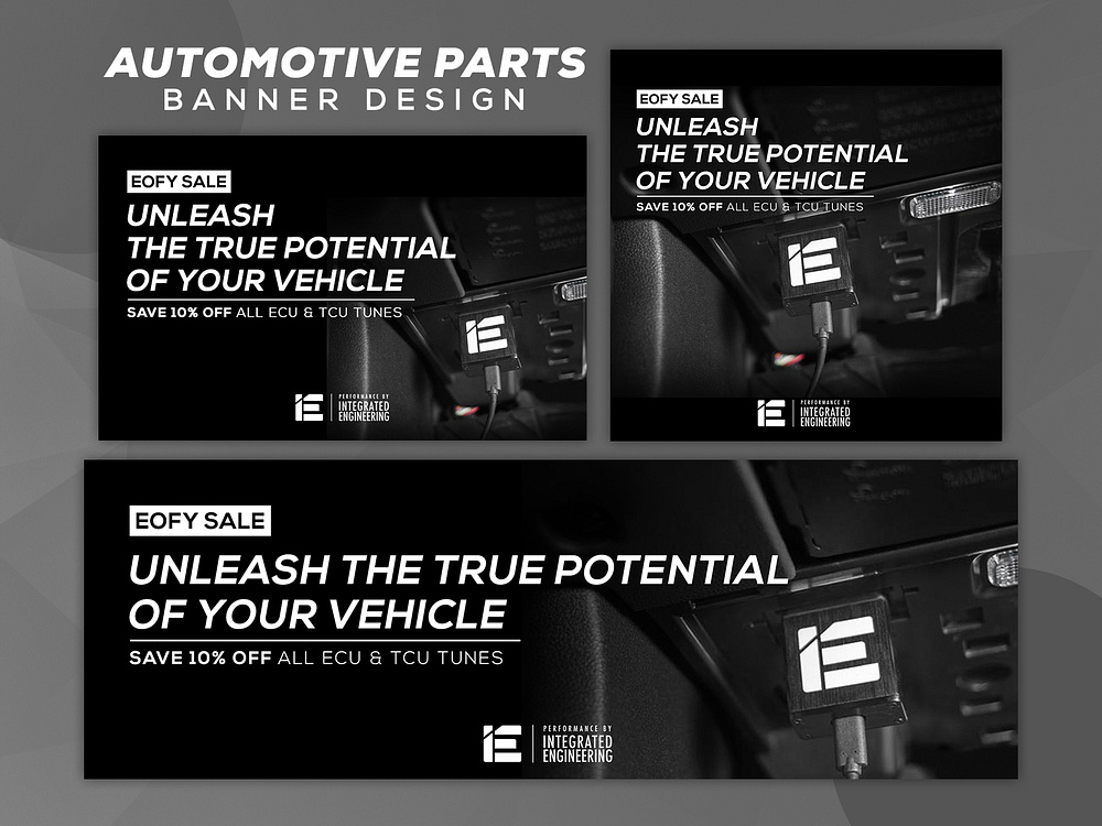 Automotive Parts Banner Design by Nazmul Hossan Freelance Logo