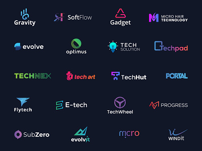 Technology Software IT Logofolio