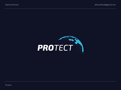 PROTECT - Logo Design a b c d e f g h i j k l m n o brand identity branding creative logo design gadget gradient it logo logo design logo identity logotype modern logo p q r s t u v w x y z protect shield software solution system tech visual identity