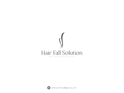 Hair Fall Solution - Skin Care - Cosmetics - Logo Design beauty body brand identity branding care cosmetics cosmetology creative dermatology hair fall logo logo design logo identity logotype modern modern logo skin solution vegan youth