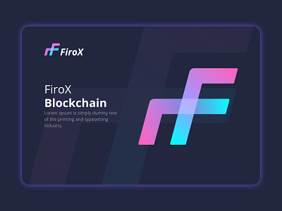 Firox Blockchain - Logo Design Web view