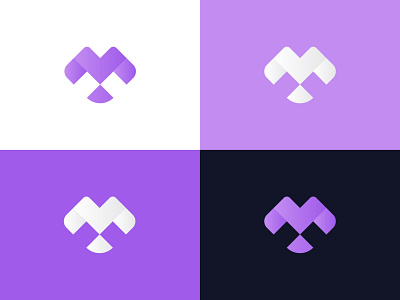 M Blockchain - Maxo Logo Mark Design