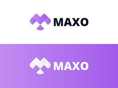 Maxo Blockchain Logo Design a b c d e f g h i j k l m brand identity branding crypto currency digital finance fintech illustration logo logo design logo identity logotype modern logo n o p q r s t u v w x y x nft print simple software tech