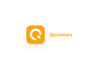 QuickEats logo app logo app logo design branding food app food logo logo logodesign