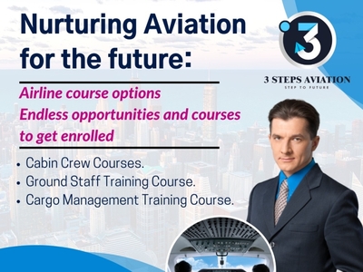 Nurturing Aviation For The Future: Airline Course Options By 3 Steps ...