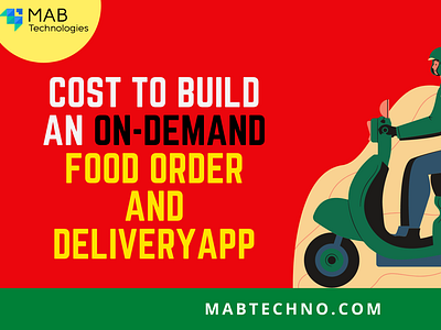 Cost to Build an On-Demand Food Ordering and Delivery App