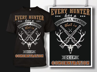 Hunting Unique t shirt design