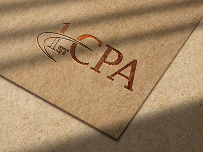 Accounting and Finance  Logo - 1st CPA Logo