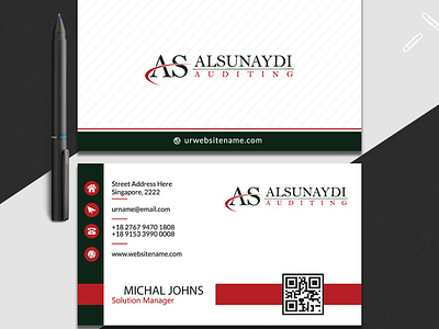 Simple Business Card design for my client