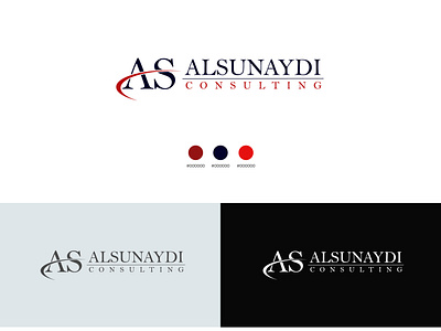 AS letter logo for accounting   finance company