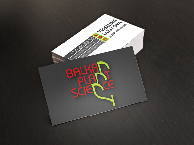 Balkan Plant Science business cards business card