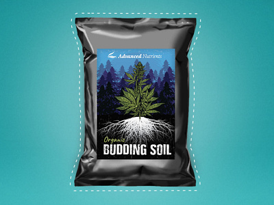 Budding Soil packaging design