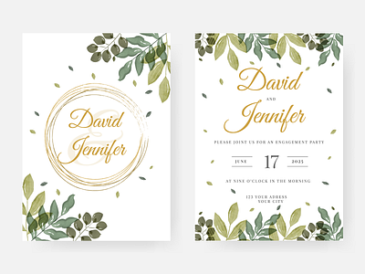 Wedding invitation