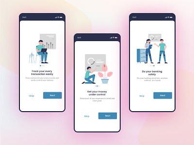 Onboarding Screens _ Financial App