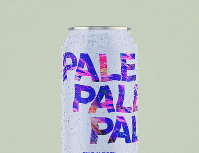 Pale! Ale! Can! acrylic painting beer can design branding drinks can drinks can design graphic design graphic designer logo package design painting product design typography