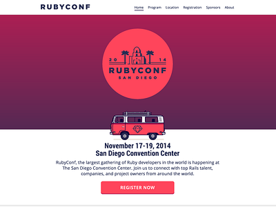 RubyConf Site Comp