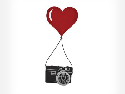 Kristy Chotvacs Photography Icon balloon camera heart logo