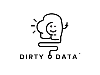 Dirty Data butt logo