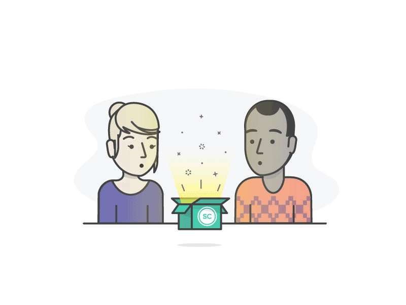 SellerCrowd Illustrations confirmation conversation flag sellercrowd stroke line characters people