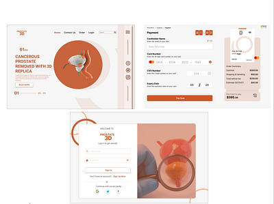 Health/Ecommerce design desktop ecommerce health web