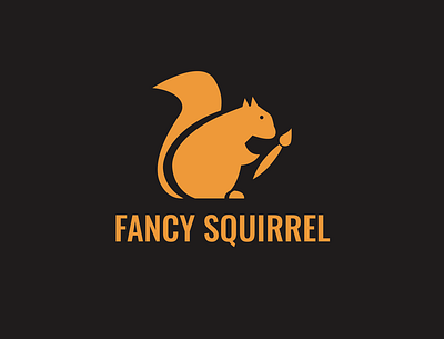 Fancy squirrel branding des design il illustration logo vector