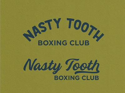 Nasty tooth badge branding customtypgrahy design graphic design logo typography vector